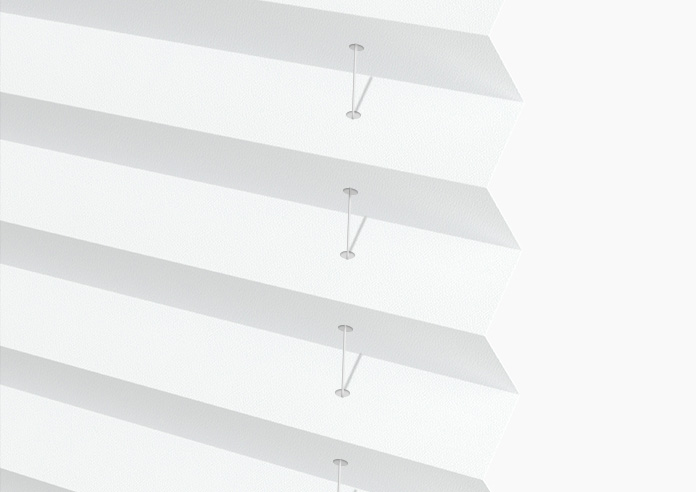 Pleated, Bright White - Perfect Fit Blind - Image 4